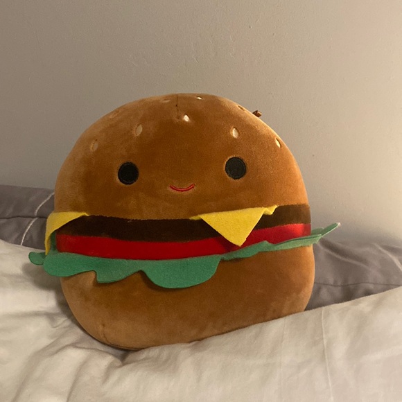 Squishmallows Toys Carl The Cheeseburger Squishmallow Poshmark